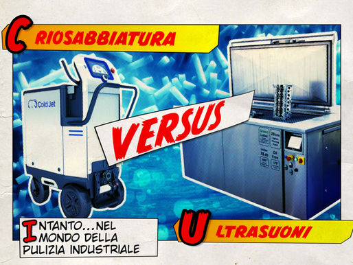 Criosabbiatura e Ultrasuoni: Tecnologie Competitive o Complementari ?