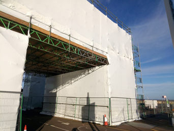 Cardiff Bay Barrage & Bascule Bridges: Shrink Wrap Containment forBlasting