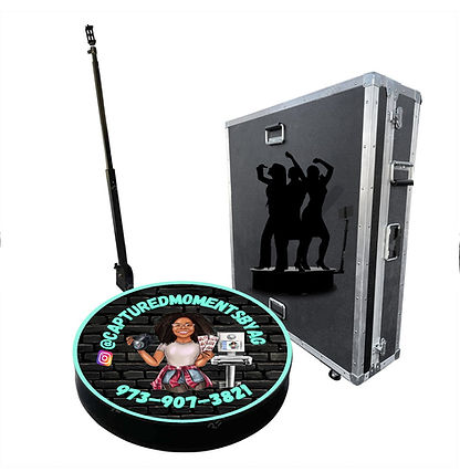 Our Photo Booth or 360 Video Booths will Capture every Moment & Memory for years to come. Wedding, Sweet Sixteen, Corporate, Your 40th, Baby Shower we have the Photo Booth for you. Add excitement to your event with Photos, Boomerangs & Gifs. Take Your Party Experience To The Next Level with us @CapturedMomentsbyAG