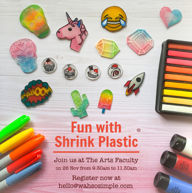 wahsosimple shrink art workshop