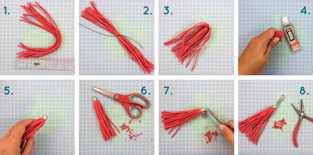 WahSoSimple DIY Craft Suede Tassel