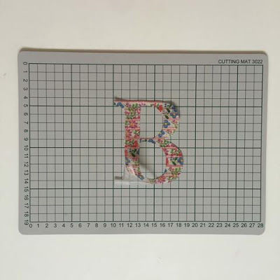 WahSoSimple Monogrammed Notebook Washi Tape