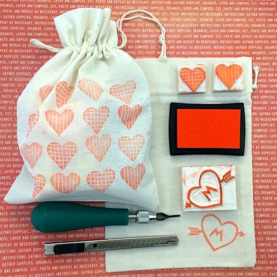 WahSoSimple Rubber Stamp