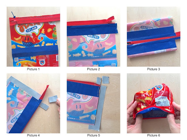 WahSoSimple Zipper Pouch Instructions