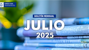Boletín mensual Consejo COLEF, julio de 2025