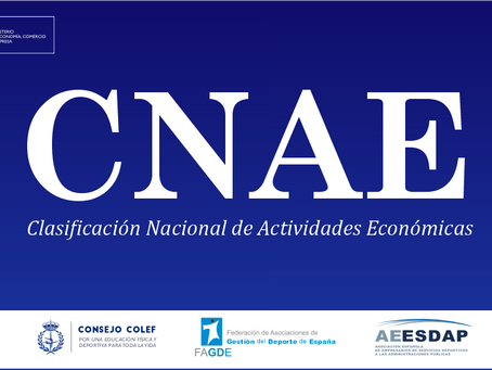 Consejo COLEF, FAGDE y AEESDAP se unen para que la CNAE responda a los intereses del sector