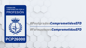 Especialízate con los #PostgradosComprometidosEFD 2026-2027