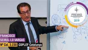 El Consejo COLEF reconoce la trayectoria profesional de Francisco Seirul·lo otorgándole el galardón