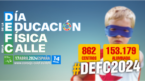 Más de 153.000 alumnos/as de 862 centros educativos han celebrado el #DEFC2024