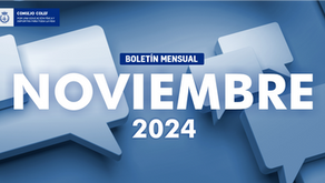 Boletín mensual Consejo COLEF, noviembre de 2024