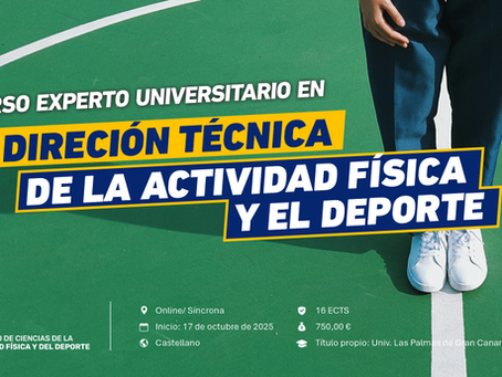 La ULPGC refuerza la especialización en dirección técnica deportiva con un posgrado avalado