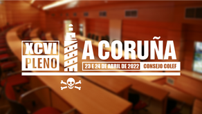 Los presidentes del Consejo COLEF y de COLEF Galicia dan la bienvenida al 96º Pleno
