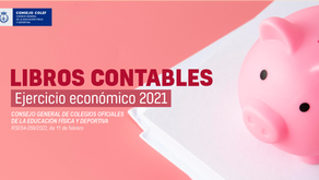 Libros Contables 2021: ya disponibles para su consulta