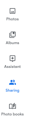 Google Photos share