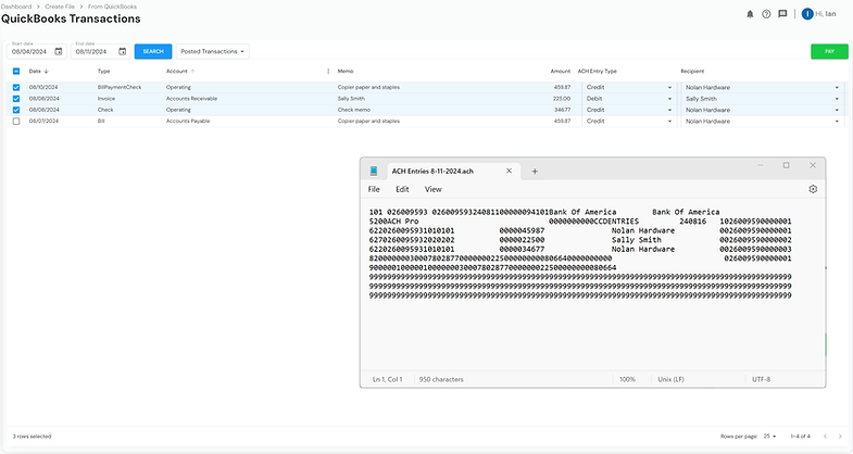 ACH Pro | Create ACH Files For Free