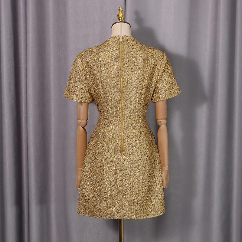 Thumbnail: Mayfair Gold Dress