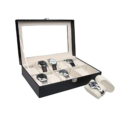 Thumbnail: 12 Slot Watch Box Black