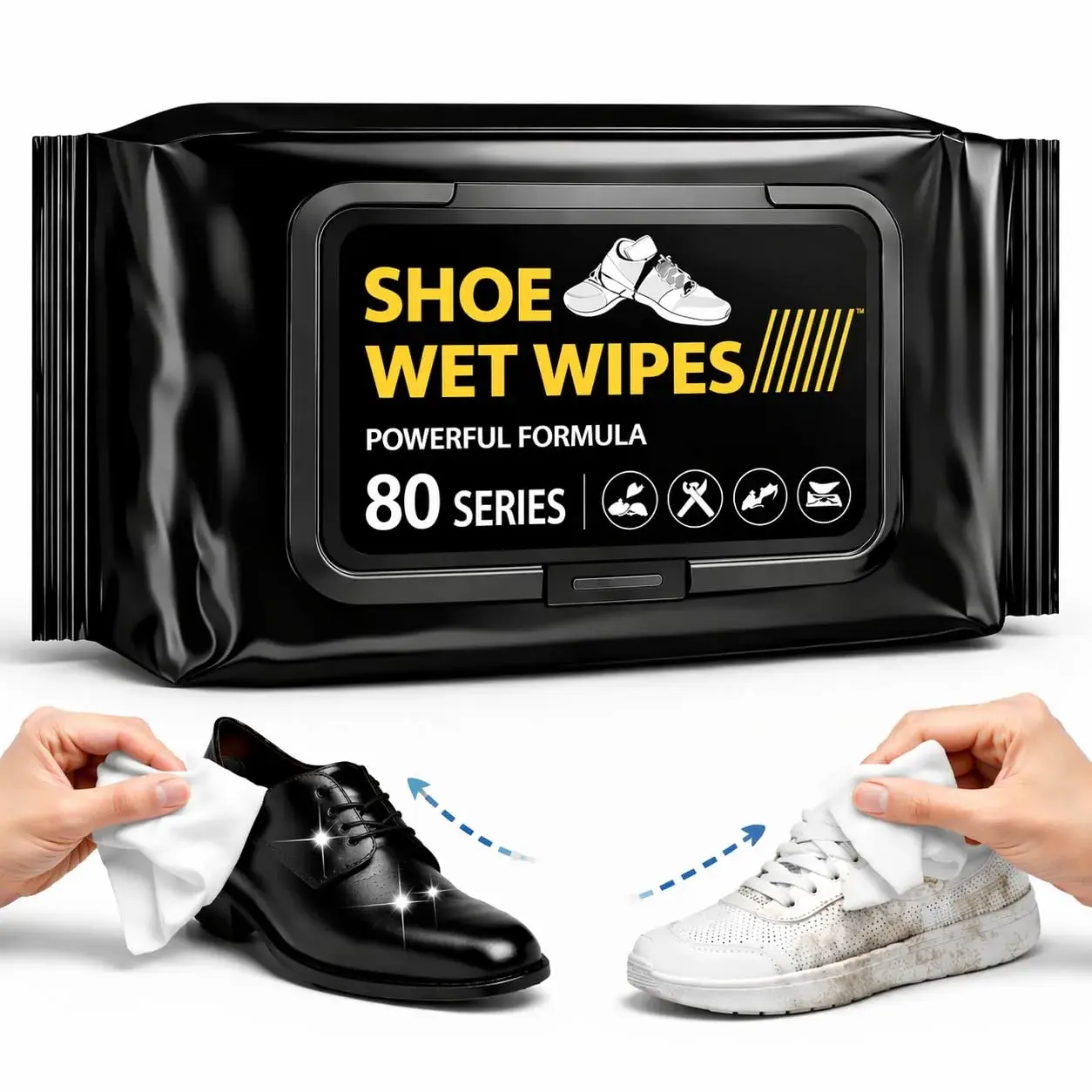 Shoe wet wipes