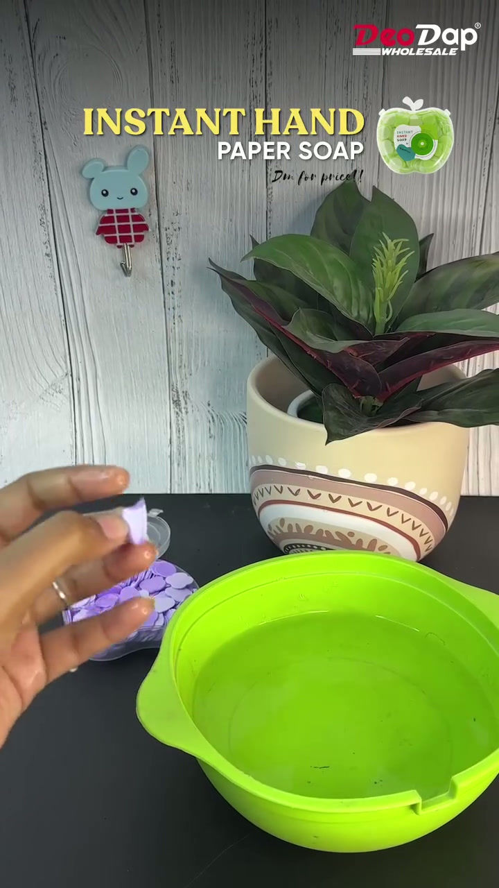Thumbnail: Apple shape paper soap