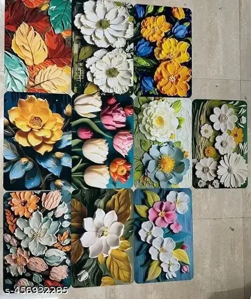 Flower 3D Mats