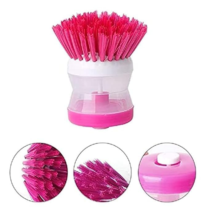 Dish Cleaning Brush pink
