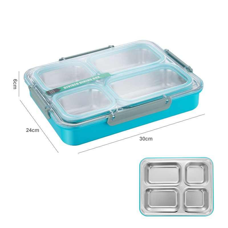 4 compartment lunch box