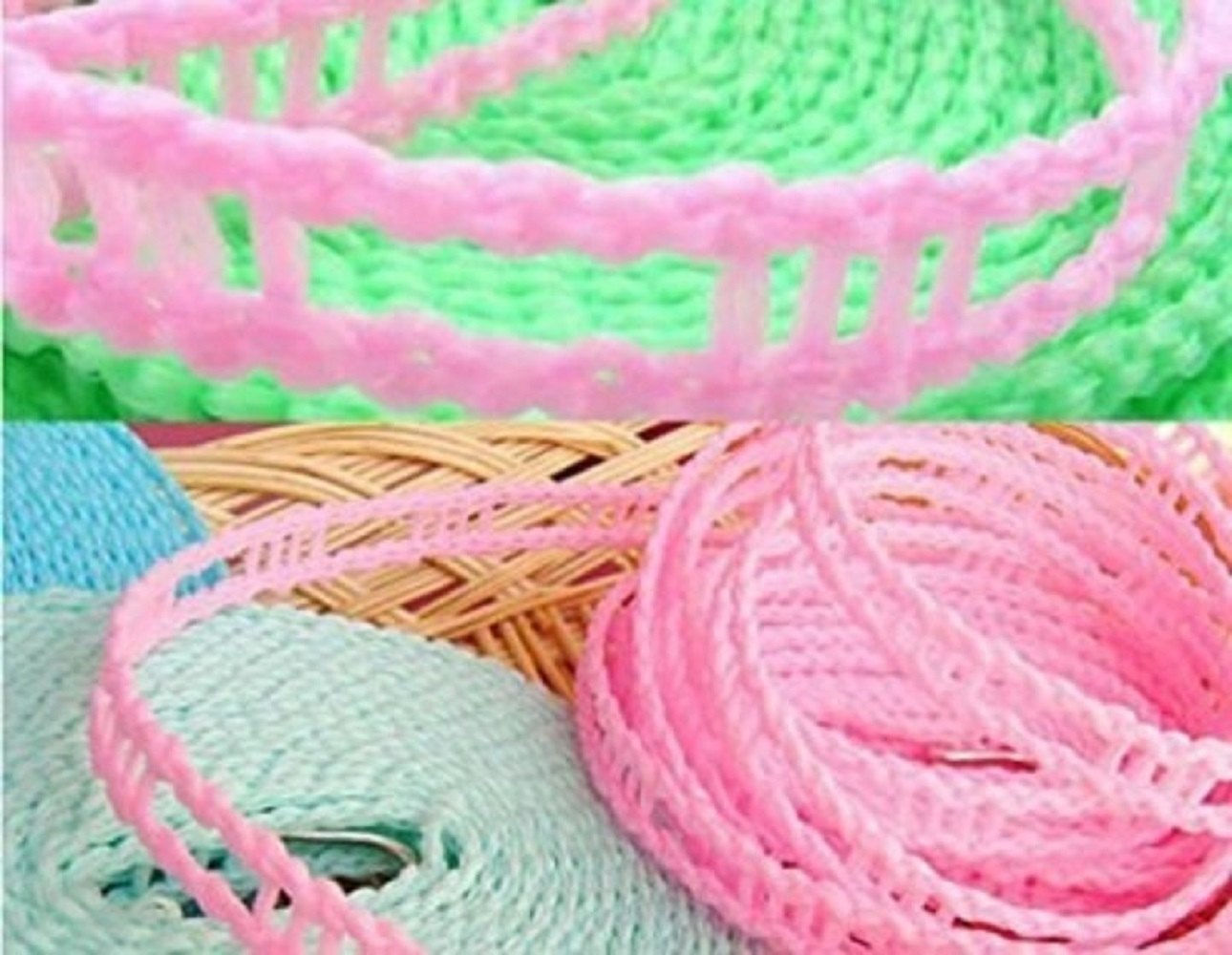 Cloth Hanging Rope with Holes, 5 m