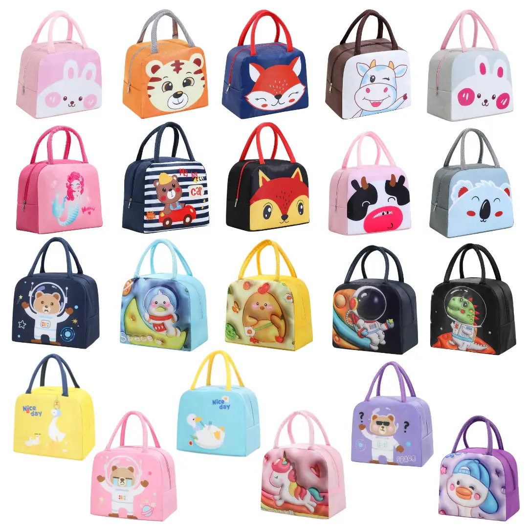 Cartoon Style Lunch Bag