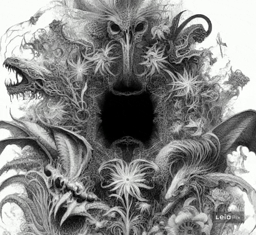 Les Fleurs du Mal por Samael Magnum [Banner with AI].gif