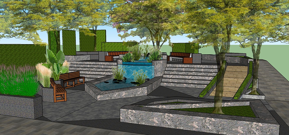 Bench in the Landscape