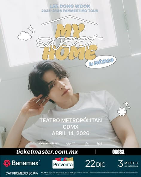 LEE DONG WOOK FanMeeting Tour “My Sweet Home”