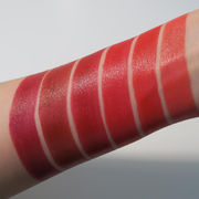 L-R: Ember, Rouge, Scarlet, Crimson, Flame, Poppy
