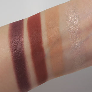 NARS Extreme Effects Eyeshadow Palette Swatches