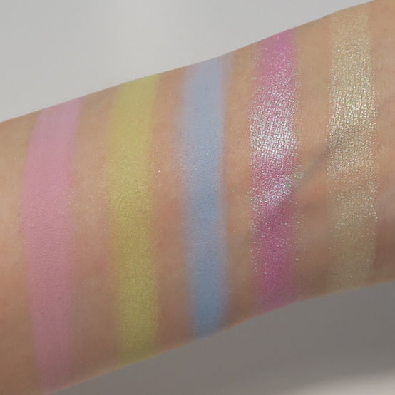 Natasha Denona Pastel Palette Swatches