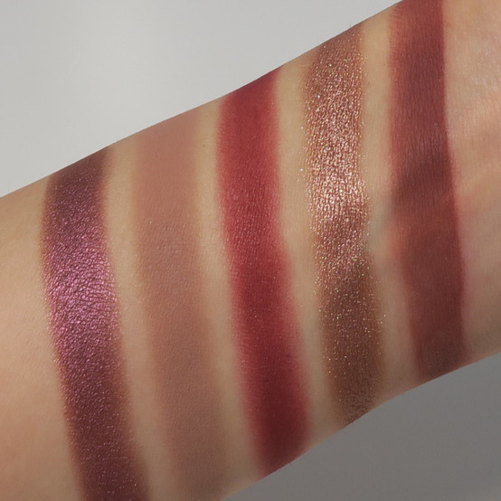 Natasha Denona Retro Palette Swatches