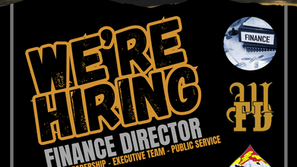 WE'RE HIRING A FINANCE DIRECTOR