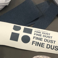 Testing heat pressing prints on Zote foam