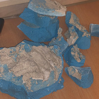 Failure (Papier Mâché on Alginate)