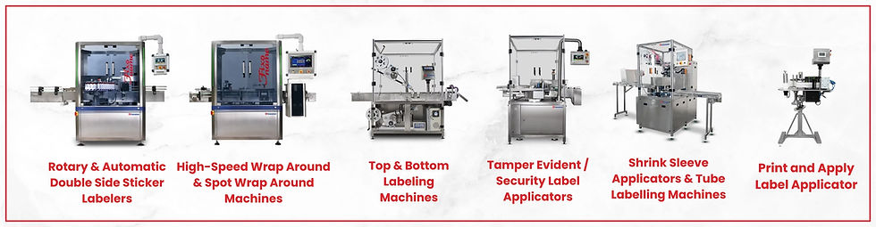 Labeling Machines for FMCG & Foods Products