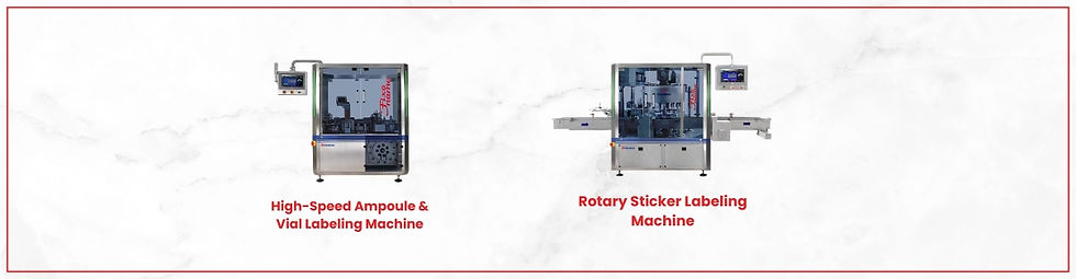 High-Speed Pharmaceutical Ampoule & Vial, Rotary Sticker Labeling Machine in Surabaya