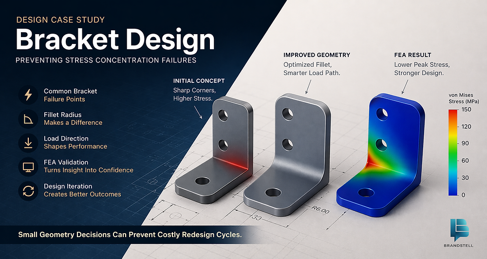 Nested Bracket Design Bracket Design Case Study - Reducing Stress Concentration Through ...