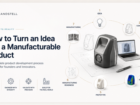 How to Turn an Idea Into a Manufacturable Product
