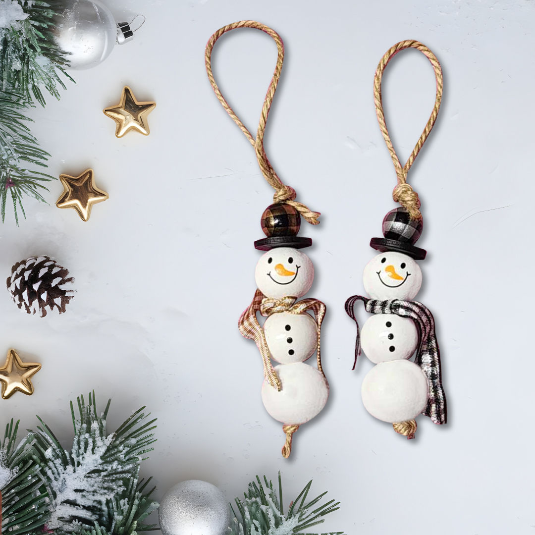DIY Snowman Ornament Kit