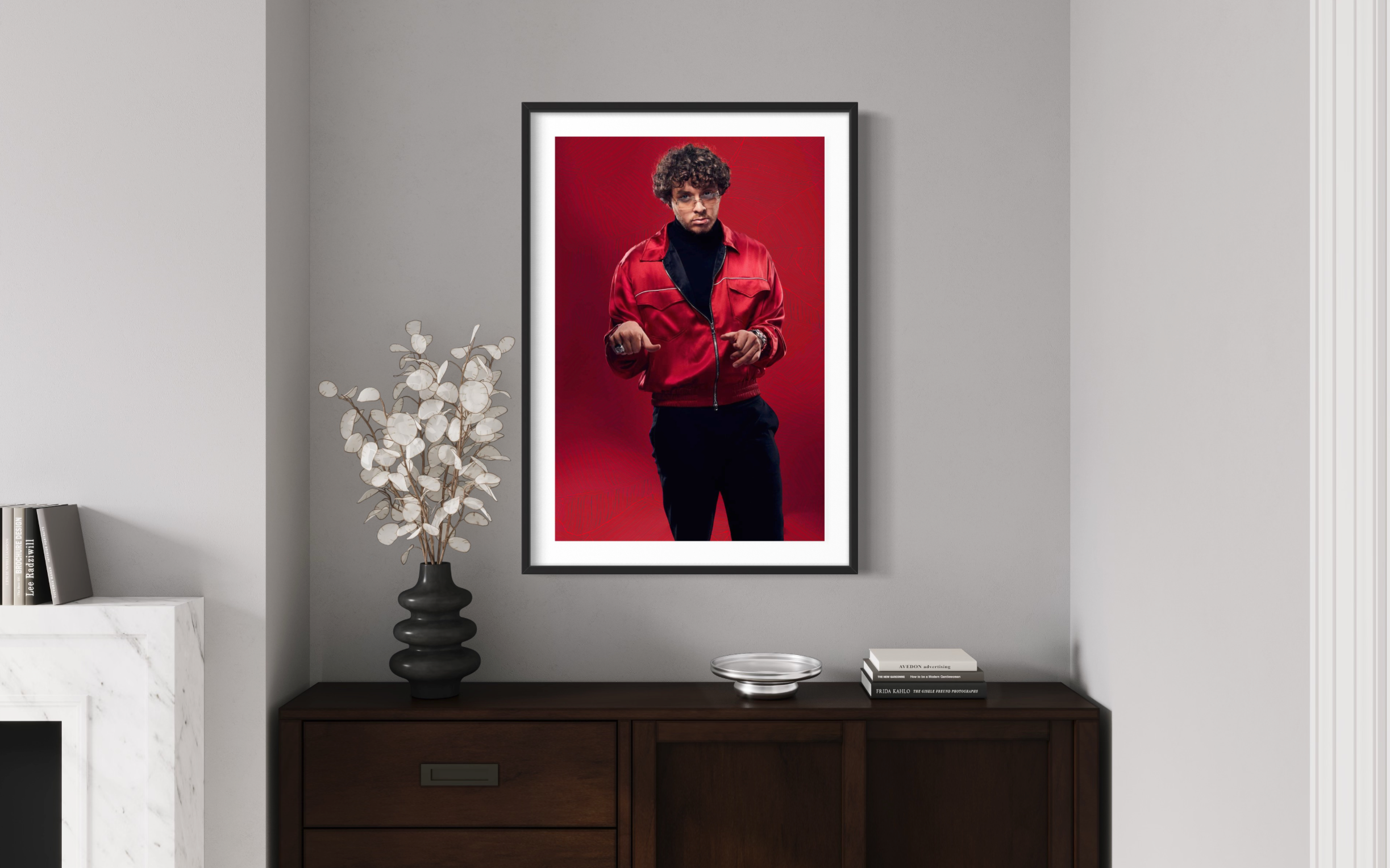 The Jack Harlow All Red Print