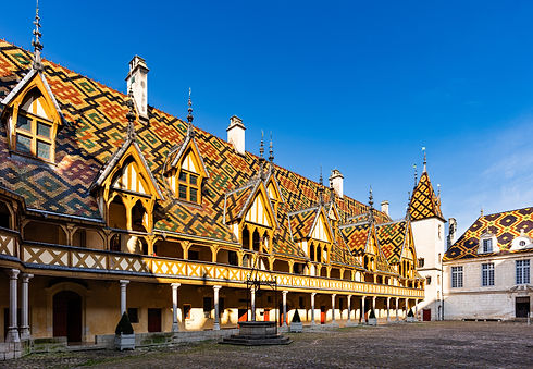 The Hospices de Beaune or Hôtel-Dieu de Beaune is a former charitable almshouse in Beaune,