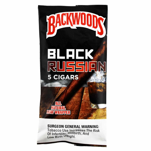 BACKWOODS -BLUNT WRAP (Black Russian)