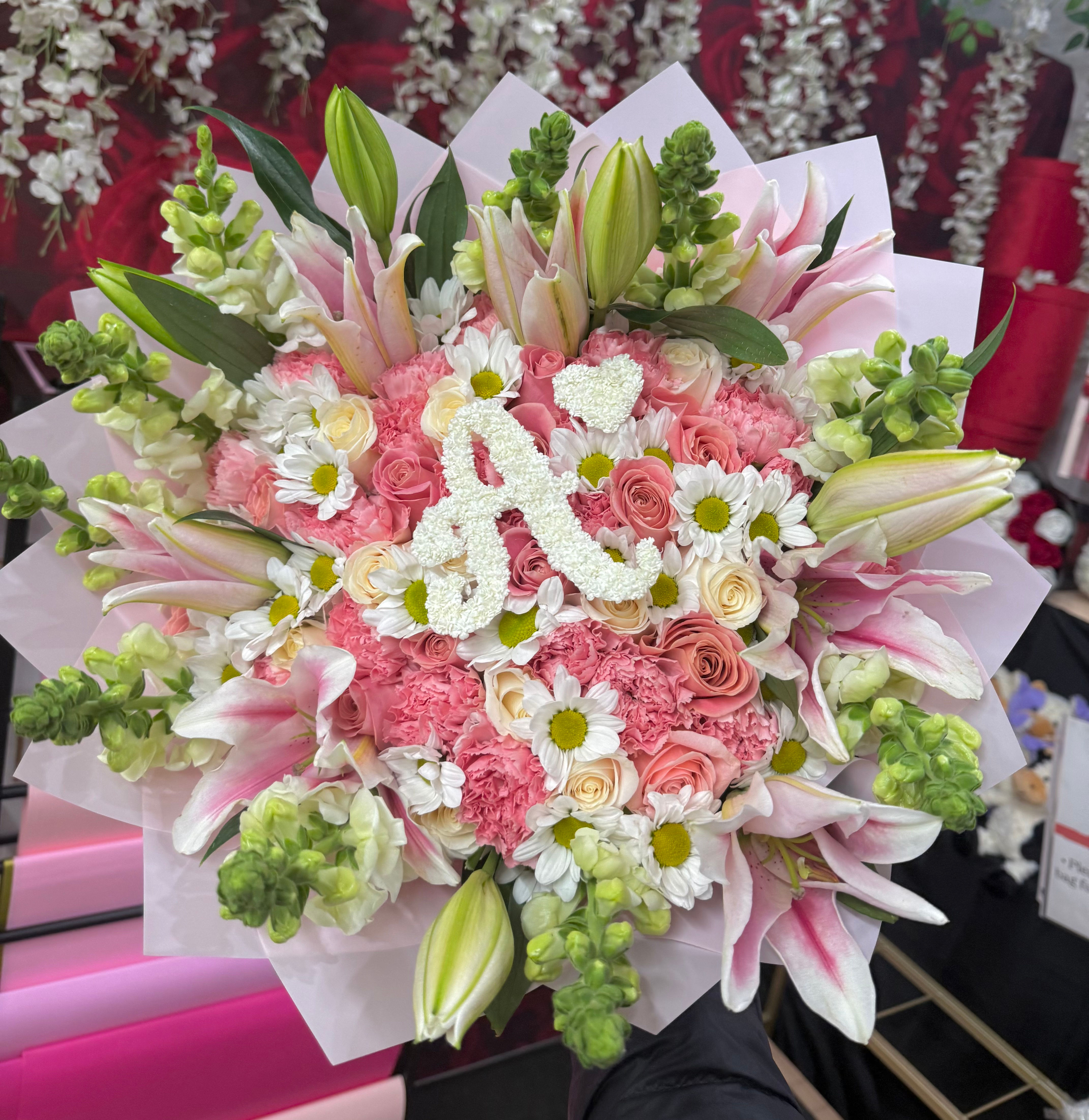 Daisy / Carnation / Rose Bouquet