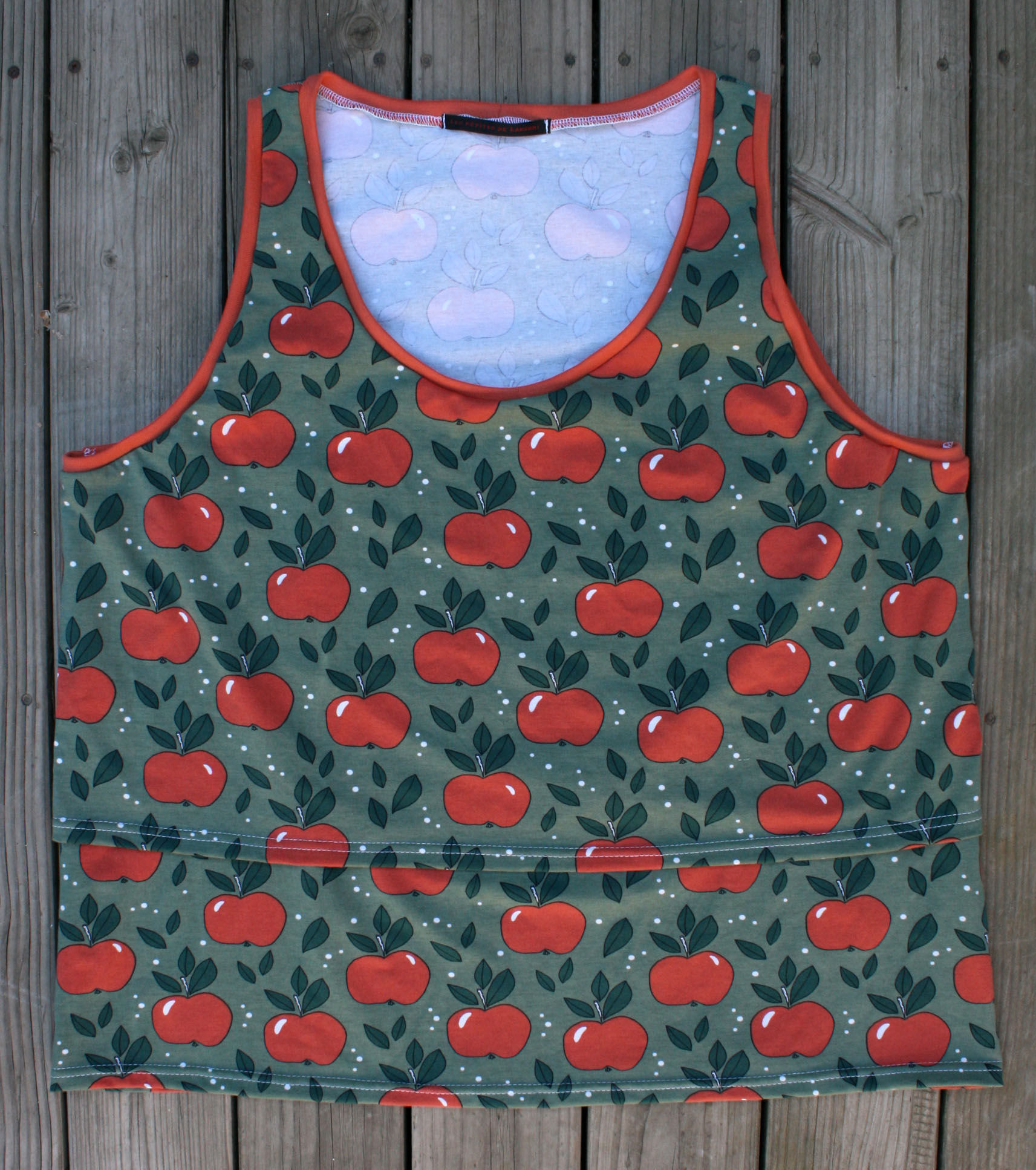 Débardeur Pommes oranges