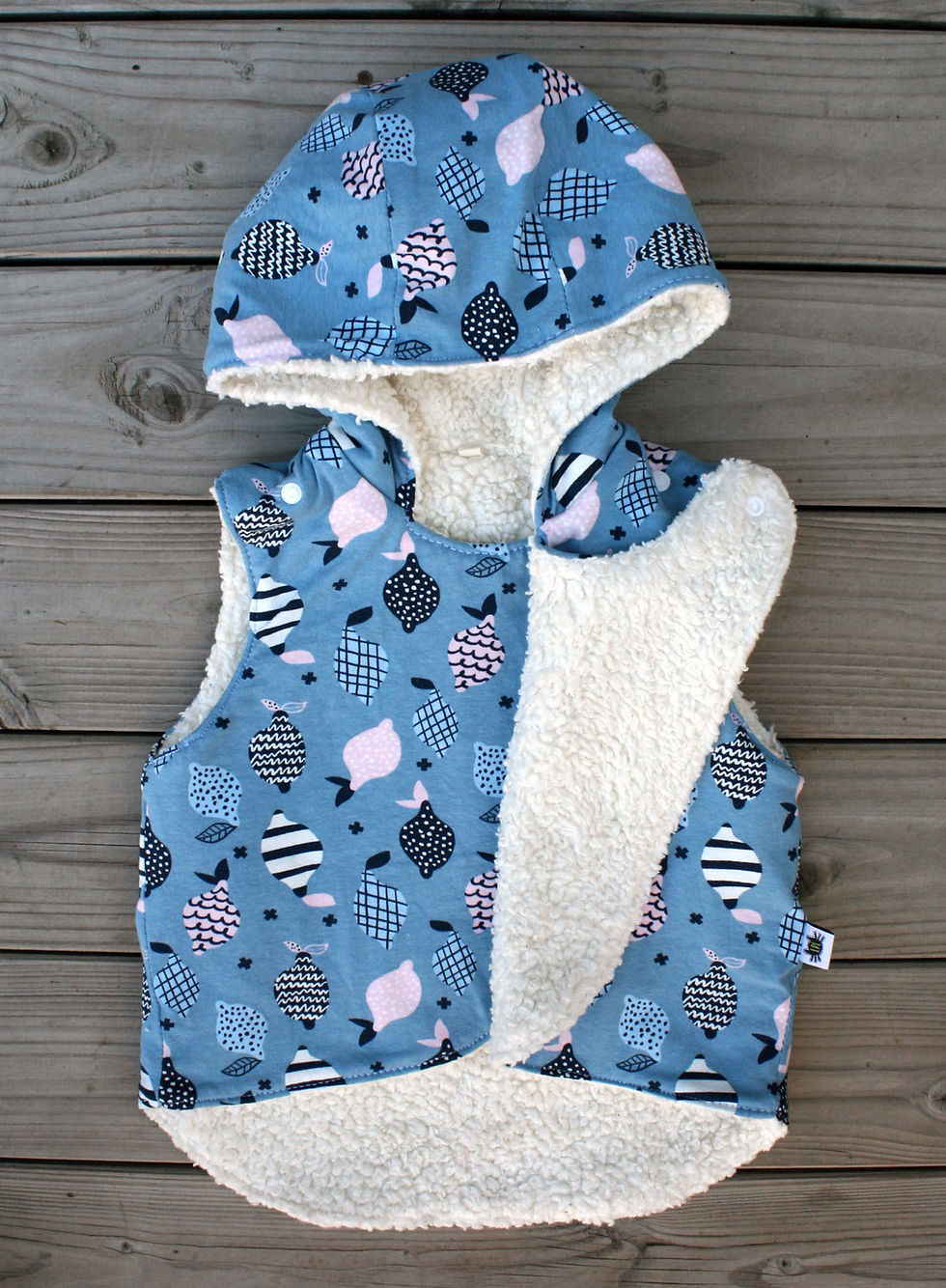 Miniature : Gilet sans manches citrons - 3 ans