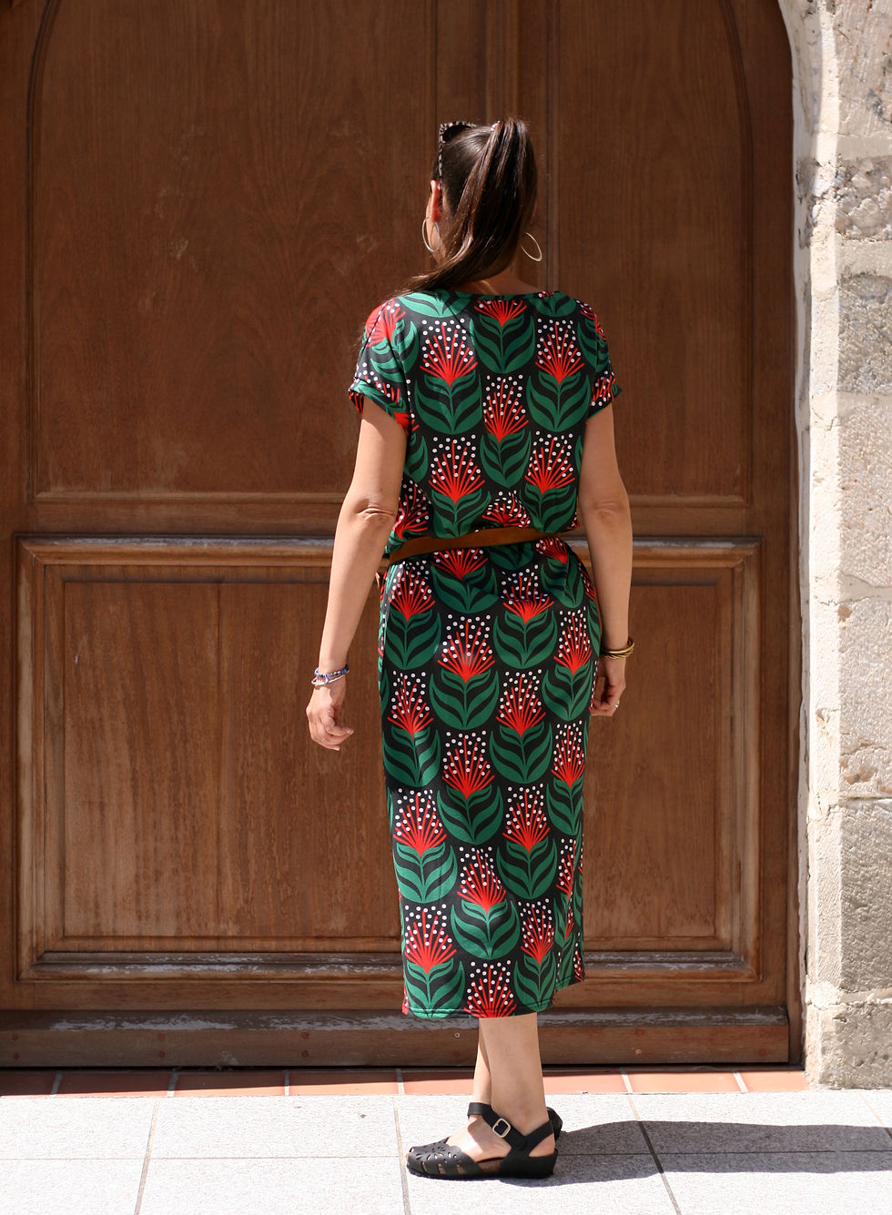 Thumbnail: Robe longue Inaya Fleur d'artifice - 36/38